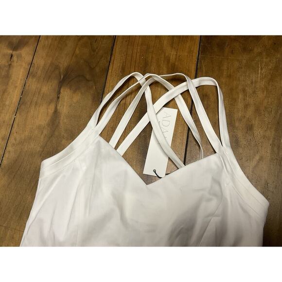 Adam Lippes White Strappy Dress Size 6NWT - Picture 2 of 14